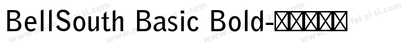 BellSouth Basic Bold字体转换